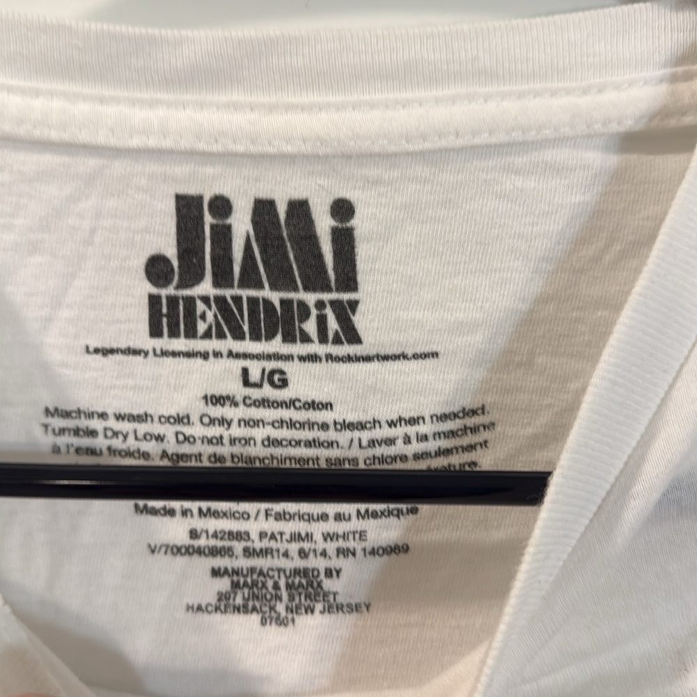 Jimi Hendrix t shirt large - Picture 2 of 3